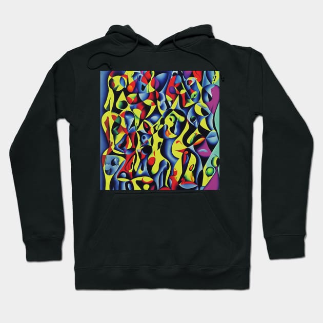 Chromatica #8 Hoodie by danrobichaud